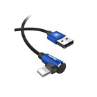 Кабель Baseus, MVP Elbow Type, Lightning - USB, 2 А, 1 м, угловой, синий - Фото 6