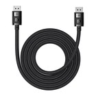 Кабель видео Baseus, DisplayPort(m)-DisplayPort(m), 8K@60Hz, 1 м, чёрный - Фото 2