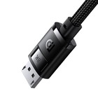 Кабель видео Baseus, DisplayPort(m)-DisplayPort(m), 8K@60Hz, 2 м, чёрный - Фото 3