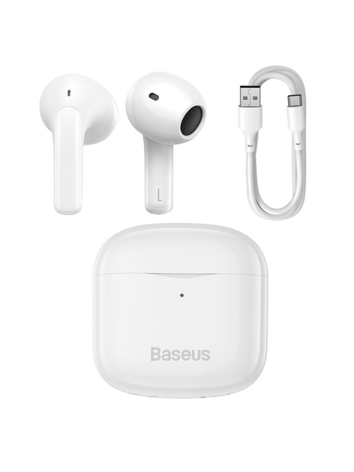 Наушники беспроводные Baseus Bowie E3, TWS, вкладыши, Bluetooth 5.0, 35/400 мАч, белый - фото 51734384 Наушники беспроводные Baseus Bowie E3, TWS, вкладыши, Bluetooth 5.0, 35/400 мАч, белый - фото 51734384