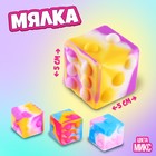 Мялка "Кубик", цвет микс - фото 5900378