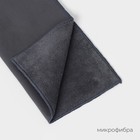 Салфетка для уборки Raccoon «Суперплотная профи», 30×40 см, микрофибра, цвет серый - фото 9077989