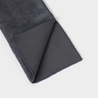 Салфетка для уборки Raccoon «Суперплотная профи», 30×40 см, микрофибра, серая - Фото 3