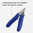 Бокорезы для электроники ТУНДРА mini, нержавеющая сталь, пластиковые рукоятки, 90 мм - Фото 3