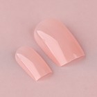 Накладные ногти «Нюдовые», 24 шт, клеевые пластины, форма квадрат, цвет глянцевый светло-бежевый - Фото 5