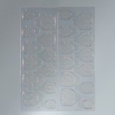 Накладные ногти «Естественные», 24 шт., клеевые пластины, форма миндаль, матовый, светло-бежевые