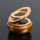 Аксессуар на панель с ароматизатором, гравитационные кольца, вращается от солнца, планета, золото - Фото 7