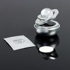 Аксессуар на панель с ароматизатором, гравитационные кольца, вращается от солнца, планета, серебро - Фото 5