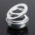 Аксессуар на панель с ароматизатором, гравитационные кольца, вращается от солнца, планета, серебро - Фото 7