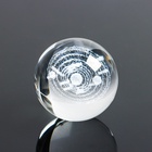 Аксессуар на панель с ароматизатором, гравитационные кольца, вращается от солнца, планета, серебро - Фото 8