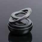 Аксессуар на панель с ароматизатором, гравитационные кольца, вращается от солнца, планета, черный - Фото 7