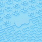 Коврик для лизания, 18.5×18.5 см, на присосках, силикон, голубой - Фото 6