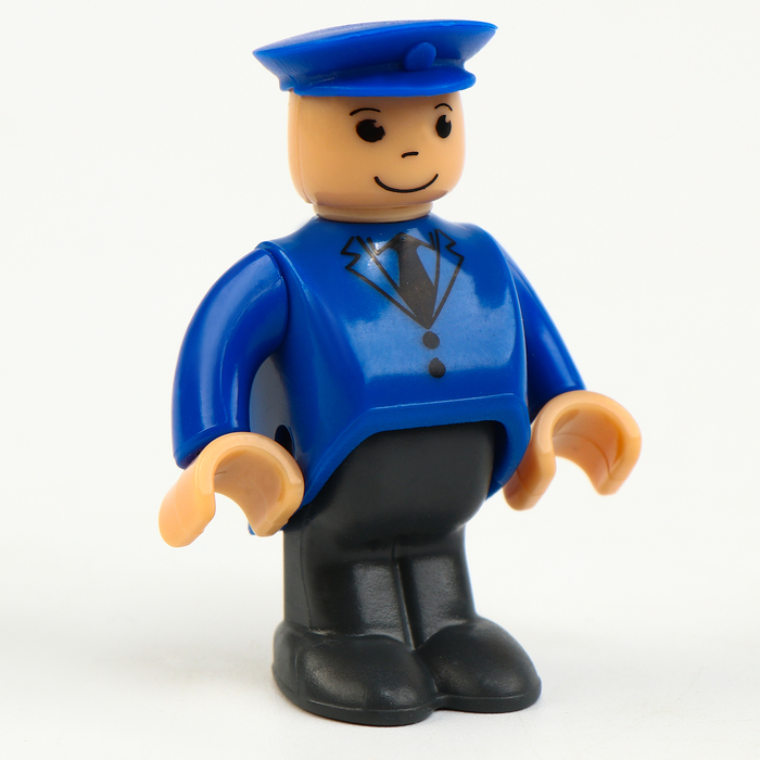 Детский шлагбаум «Дорожная полиция» совместим с Ж/Д набором «Транспорт» 7,5 × 6 × 4 см