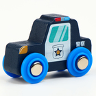 Детская «Полицейская машинка» совместима с набором Ж/Д «Транспорт» 6,5 × 3 × 4,5 см - фото 9078262