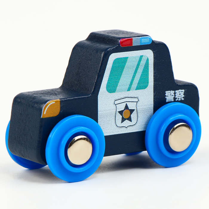 Детская «Полицейская машинка» совместима с набором Ж/Д «Транспорт» 6,5 × 3 × 4,5 см