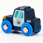 Детская «Полицейская машинка» совместима с набором Ж/Д «Транспорт» 6,5 × 3 × 4,5 см - Фото 3