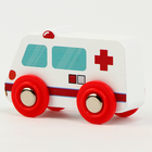 Детская «Скорая помощь» совместима с набором Ж/Д «Транспорт» 7×3×4.5 см - Фото 3
