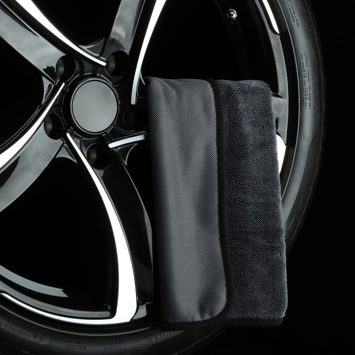 Тряпка для мытья авто супервпитывающая, Grand Caratt, микрофибра, 600 г/м², 30×40 см - Фото 1