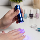Фонарик ультрафиолетовый LUF-04, UV/LED, 9 Вт, 9 диодов, от батареек (не в комплекте), голубая - Фото 8