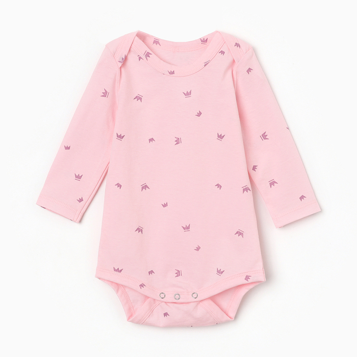 Боди детское MINAKU, рост 86-92 см, розовое
