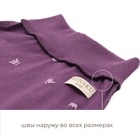 Ползунки детские MINAKU, цвет фиолетовый, рост 74-80 см - Фото 2