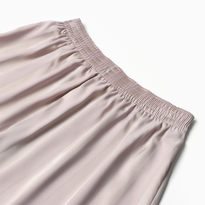 Пижама женская (рубашка, шорты) KAFTAN «Полоска», размер 40-42, бежевая
