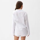 Пижама женская (рубашка и шорты) KAFTAN Linen, р.40-42, белый - фото 807281514