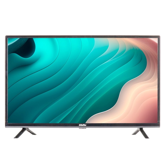 Телевизор Doffler 32GHS56, 32", 1366x768, DVB-T2/C/S2, HDMI 2, USB 1, Smart TV, черный - Фото 1
