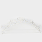 Подставка для цветов «Арка-5», d=12 см, 69×15,5×25,5 см, белый - Фото 3