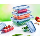 Набор пищевых контейнеров HobbyLife Trend, 5 шт, цвет МИКС - Фото 5