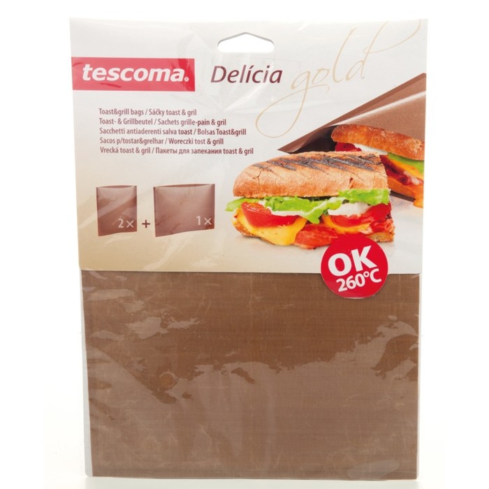 Пакеты для запекания toast&gril Tescoma Delicia, 2+1 шт - Фото 1