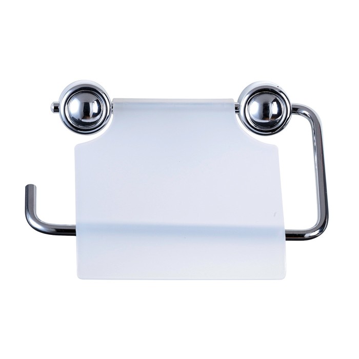Держатель туалетной бумаги Axentia Atlantik настенный, с прозрачной крышкой, 13х10х13,3 см   1035158 - Фото 1