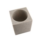 Гарнитур для туалета Axentia Venedig из полирезина имитация песчаника 9,5х9х37,5 см - Фото 3