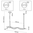 Подвесной светильник IP20 LED 30W 1200Лм 3000K - Фото 4