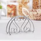 Салфетница Доляна «Завитки»,13,5×3.5×9 см - Фото 2