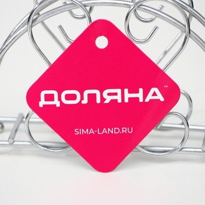 Салфетница Доляна «Завитки»,13,5×3.5×9 см
