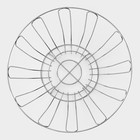 Фруктовница Доляна, 23×23×11 см, хром - Фото 3