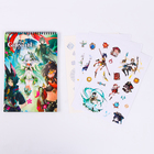 Творческий блокнот «Лесные приключения» «Геншин» cо стикерами и переводными татуировками, A4 - Фото 2