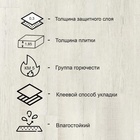 Модульная виниловая плитка GROOVE Lionel 91,44х15,24см, толщина 1,85 мм, 3,066м2 - фото 14618880