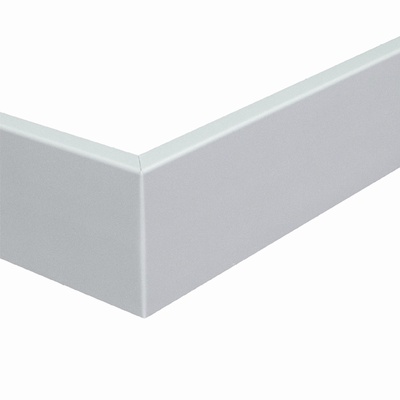 Плинтус напольный ПВХ Salag Alpha 80 grey AP81U2, 220х1,5х8