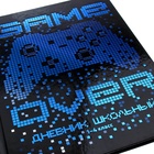 Дневник для 1-4 классов, 48 листов "Конец игры", твёрдая обложка, глянцевая ламинация, тиснение фольгой - фото 24553383