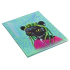 Дневник универсальный для 1-11 классов, 48 листов "Техно пантера", интегральная обложка, глянцевая ламинация, тиснение фольгой - фото 23714714