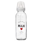 Бутылочка для кормления M&B Milk, классическое горло, от 3 мес., 250 мл., стеклянная - Фото 5