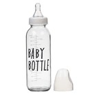 Бутылочка для кормления стекло «Baby bootle», классическое горло, 250 мл., от 3 мес. - Фото 4