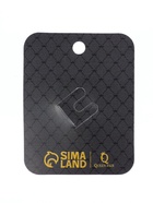 Брошь "Дракон" с сердечком, цветная в серебре - фото 809301581