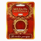 Медаль школьная на выпускной «Выпускник, добрый путь», на ленте, золото, металл, d=4 см - Фото 6