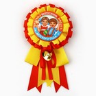 Орден-розетка на Выпускной «Выпускник детского сада», дети, d = 9 см - фото 9295551