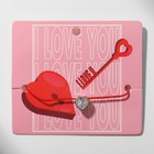 Браслет-оберег «Красная нить» с подвеской, сердце, цвет белый в серебре - Фото 3