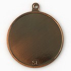 Медаль под нанесение 188 «Звезды» диам 4,5 см. Цвет бронз. Без ленты - фото 9295566