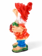 Садовая фигура из гипса «Гном с клубникой» красный, 20×30×65 см - фото 59296306